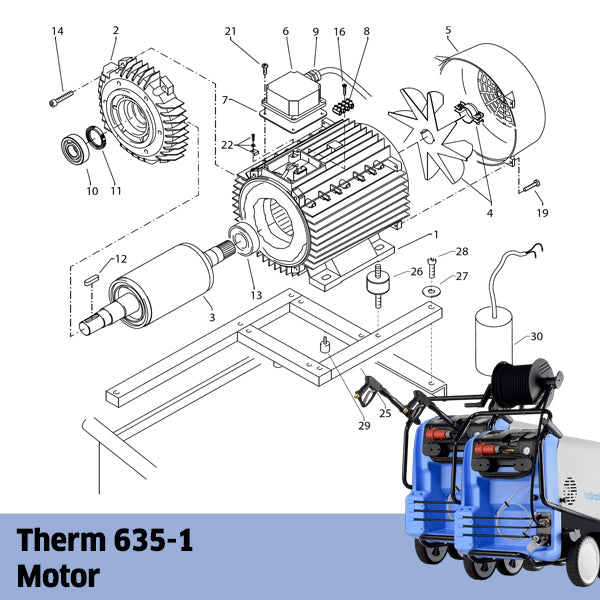 KRANZLE Therm 635-1 Motor