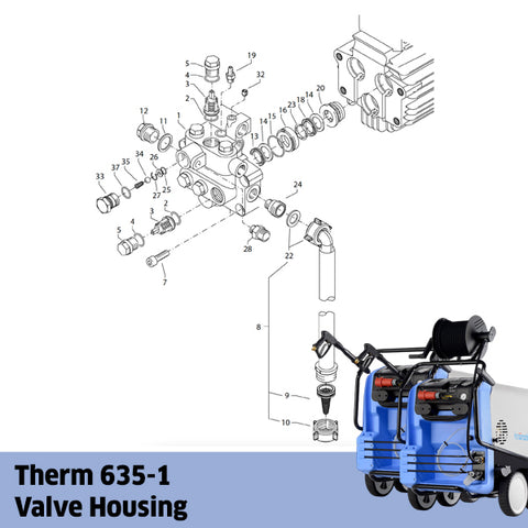 KRANZLE Therm 635-1 Valve Housing