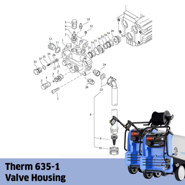 KRANZLE Therm 635-1 Valve Housing