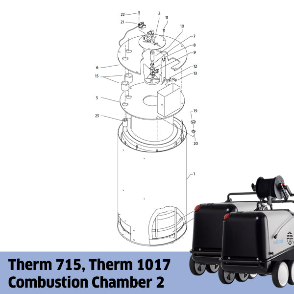 KRANZLE Therm 715, Therm 1017 Combustion Chamber 2