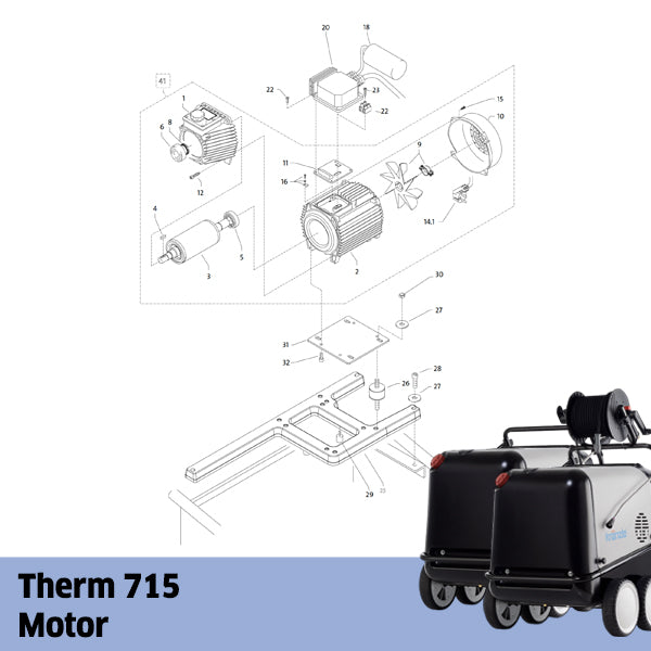 KRANZLE Therm 715 Motor