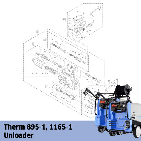 KRANZLE Therm 895-1, Therm 1165-1 Unloader