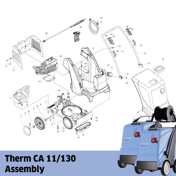 KRANZLE Therm CA 11/130 Assembly