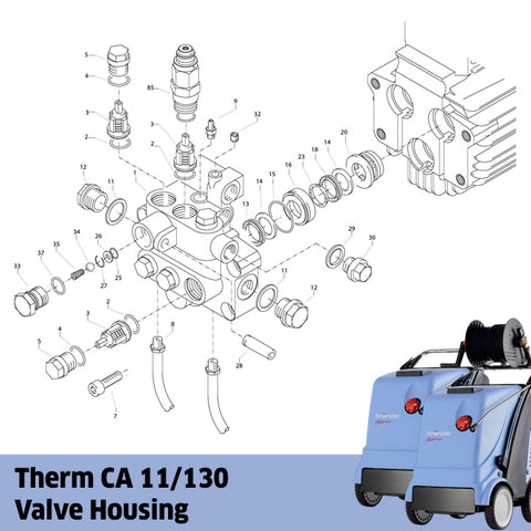 KRANZLE Therm CA 11/130 Valve Housing