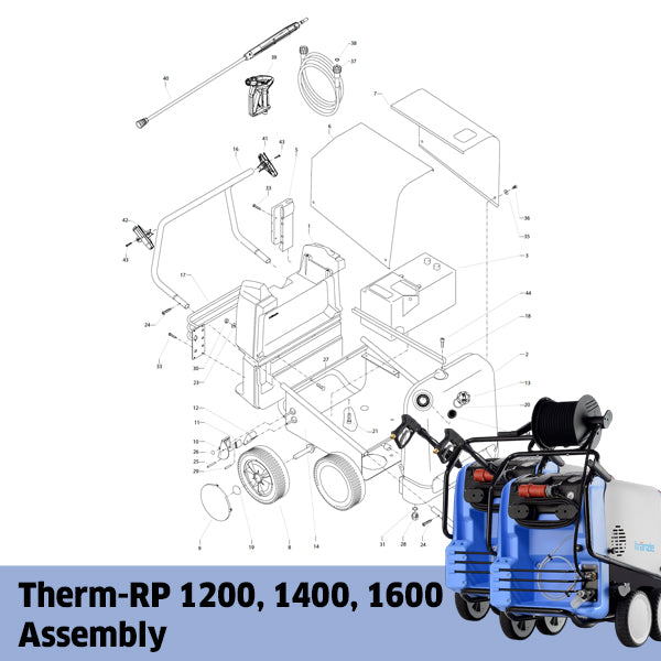 KRANZLE Therm-RP 1200, 1400, 1600 Assembly