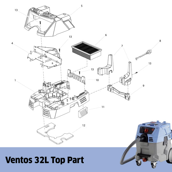 KRANZLE Ventos 32L Top Part