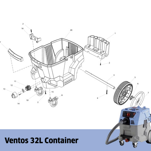 KRANZLE Ventos 32L Container