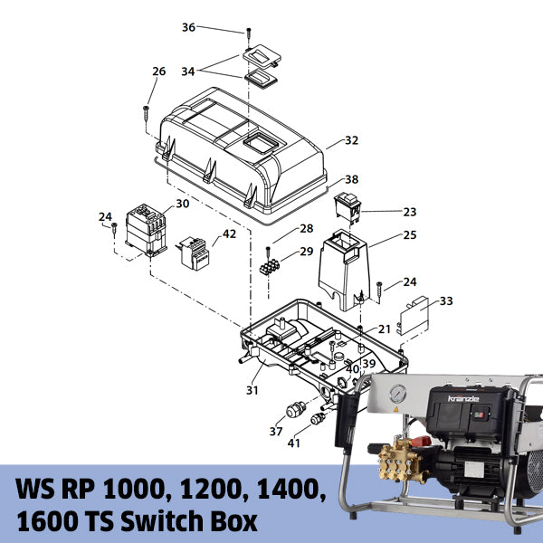 KRANZLE WS RP 1000, 1200, 1400, 1600 TS Switch Box