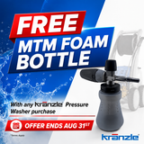 FREE Wide Neck MTM Snow Foam Bottle Lance with Every Machine Until End of August