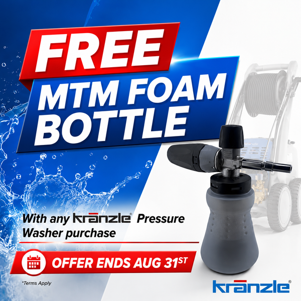 FREE Wide Neck MTM Snow Foam Bottle Lance with Every Machine Until End of August