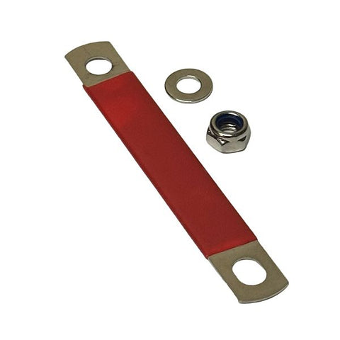 Red Strap To Secure Hose To The Manual Hose Reel