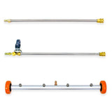 4 Nozzle Underbody Lance With Wheels
