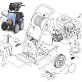 Kranzle Operating Manual B170 B200 B230 B270 B240 and Spare Parts Diagrams
