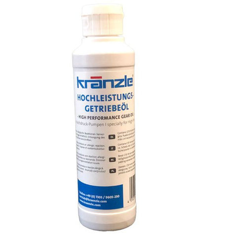 Kranzle High Performance Gear Oil Handy 250ml size with Non Spill Lid